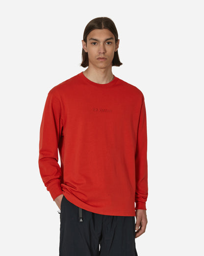 Nike Jordan Air Jordan Wm Ls Tee Mystic Red T-Shirts Longsleeve FJ0702-622