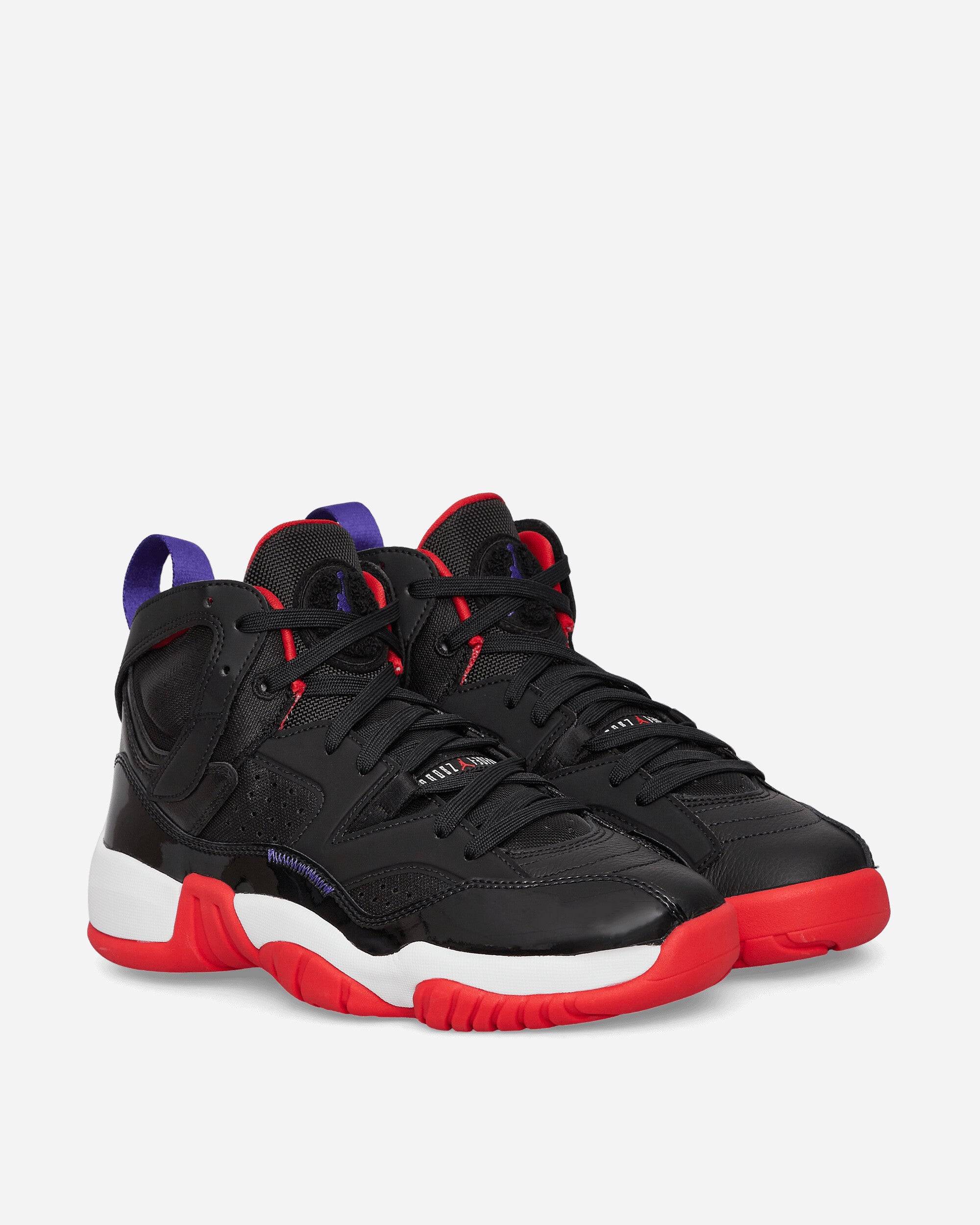 WMNS Jumpman Two Trey Sneakers Black / True Red