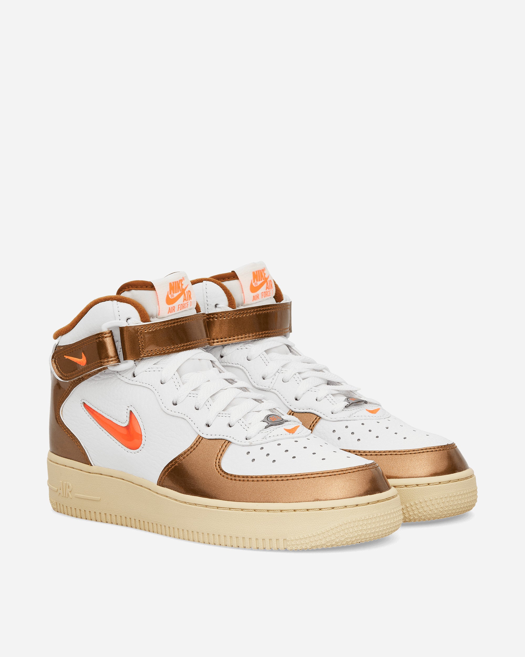 Nike Special Project Air Force 1 Qs White/Total Orange Sneakers Mid DH5623-100