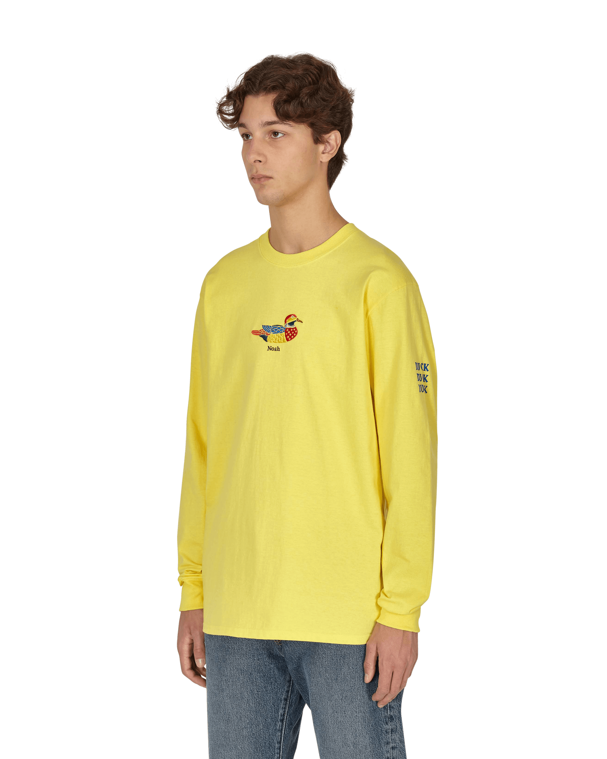 Noah Duck Ls Yellow T-Shirts Shortsleeve T018FW21 YWL