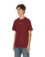 Noah Sign Tee Athletic Maroon T-Shirts Shortsleeve T010FW21 AMN