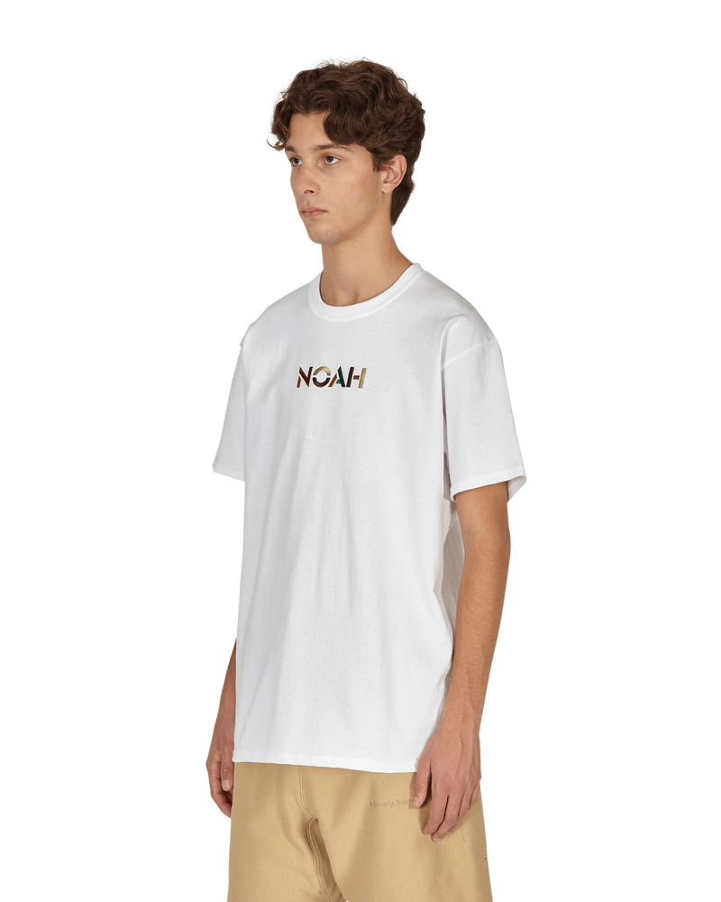 Noah Sign Tee White T-Shirts Shortsleeve T010FW21 WHT