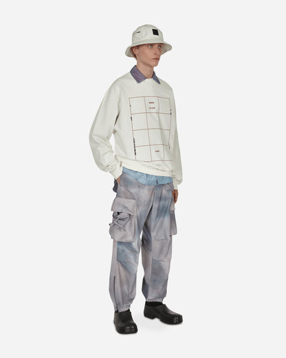 OAMC Grid Crewneck Off-White Sweatshirts Crewneck OAMU705382 101