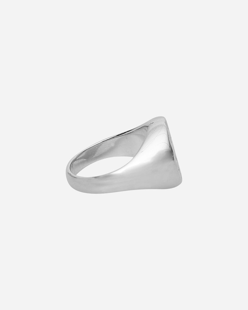Octi Cracked Melon Signet Silver Jewellery Rings CMS 001