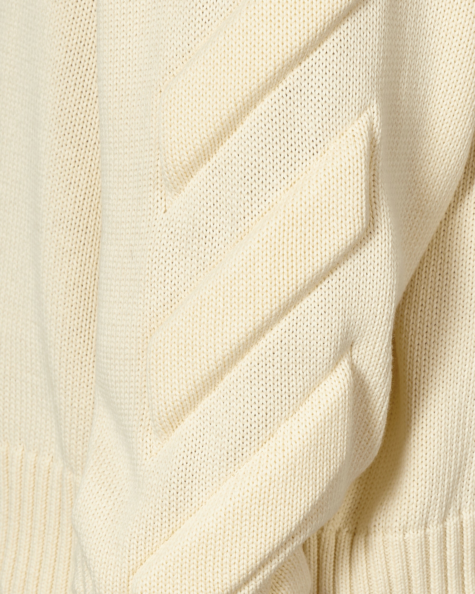 Off-White 3D Diagonal Crewneck Knit New Beige Knitwears Sweaters OMHE151S23KNI001 6161