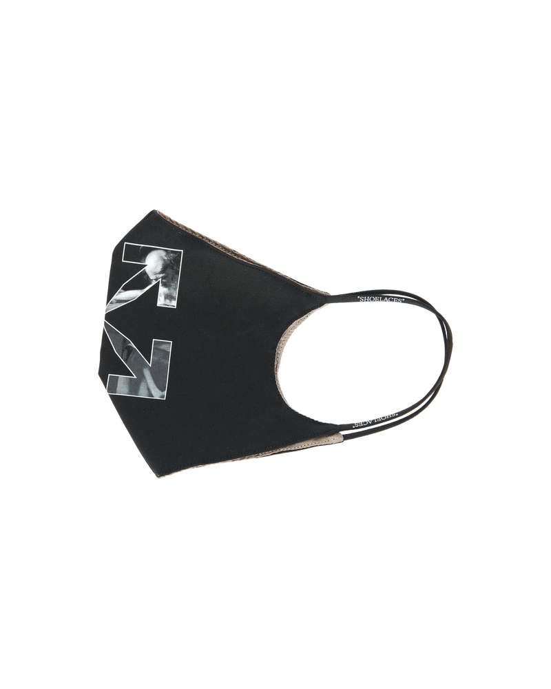 Off-White Carav Arrow Simple Mask Black Grey   Homeware Design Items OMRG003F21FAB003 1009