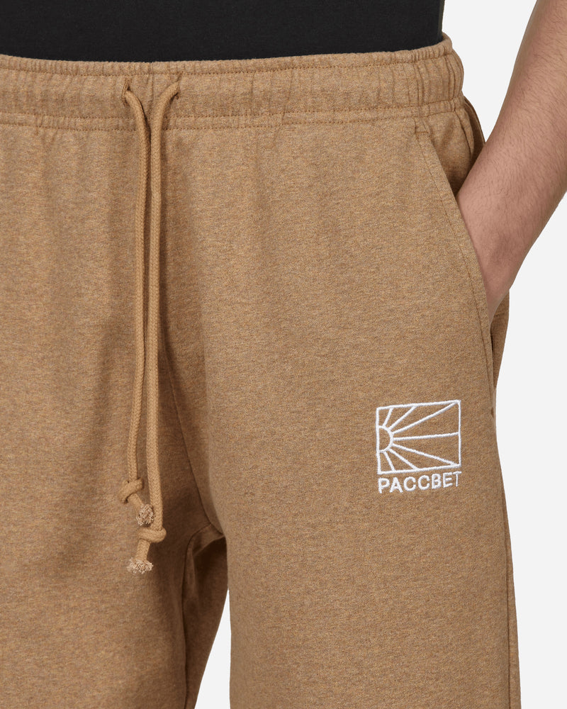 Paccbet Logo Sweatpants Knit Khaki Brown  Pants Sweatpants PACC10P011 1