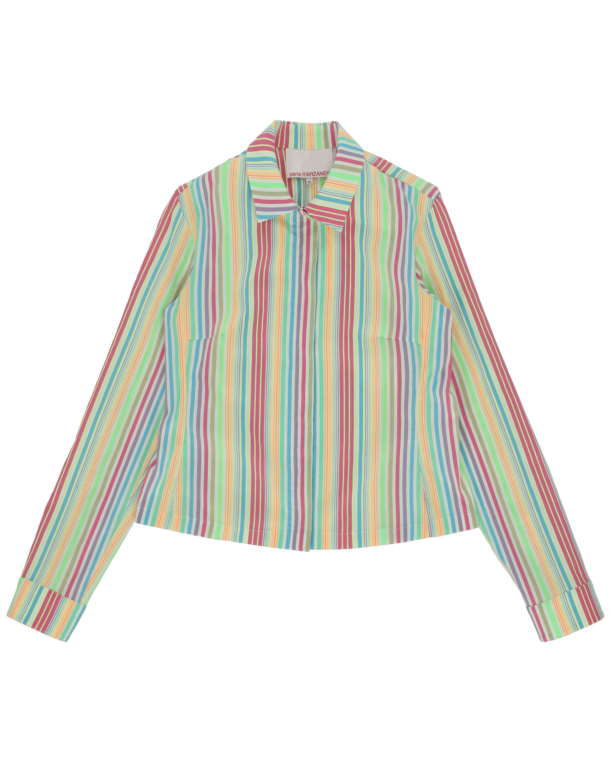 Paria Farzaneh Clown Stripe Multi Shirts Longsleeve PFT0046 001