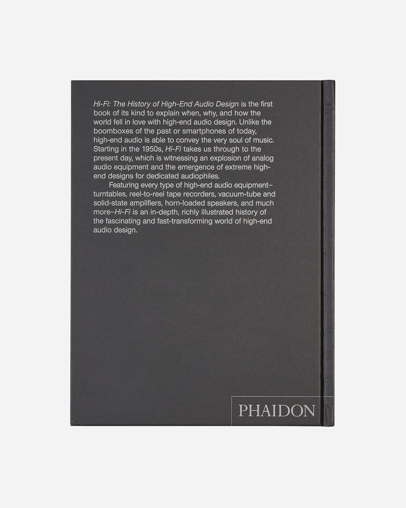 Phaidon Books Hi-Fi: The History Of High-End Audio Design Multicolor Homeware Books and Magazines 9780714878089 MULTI