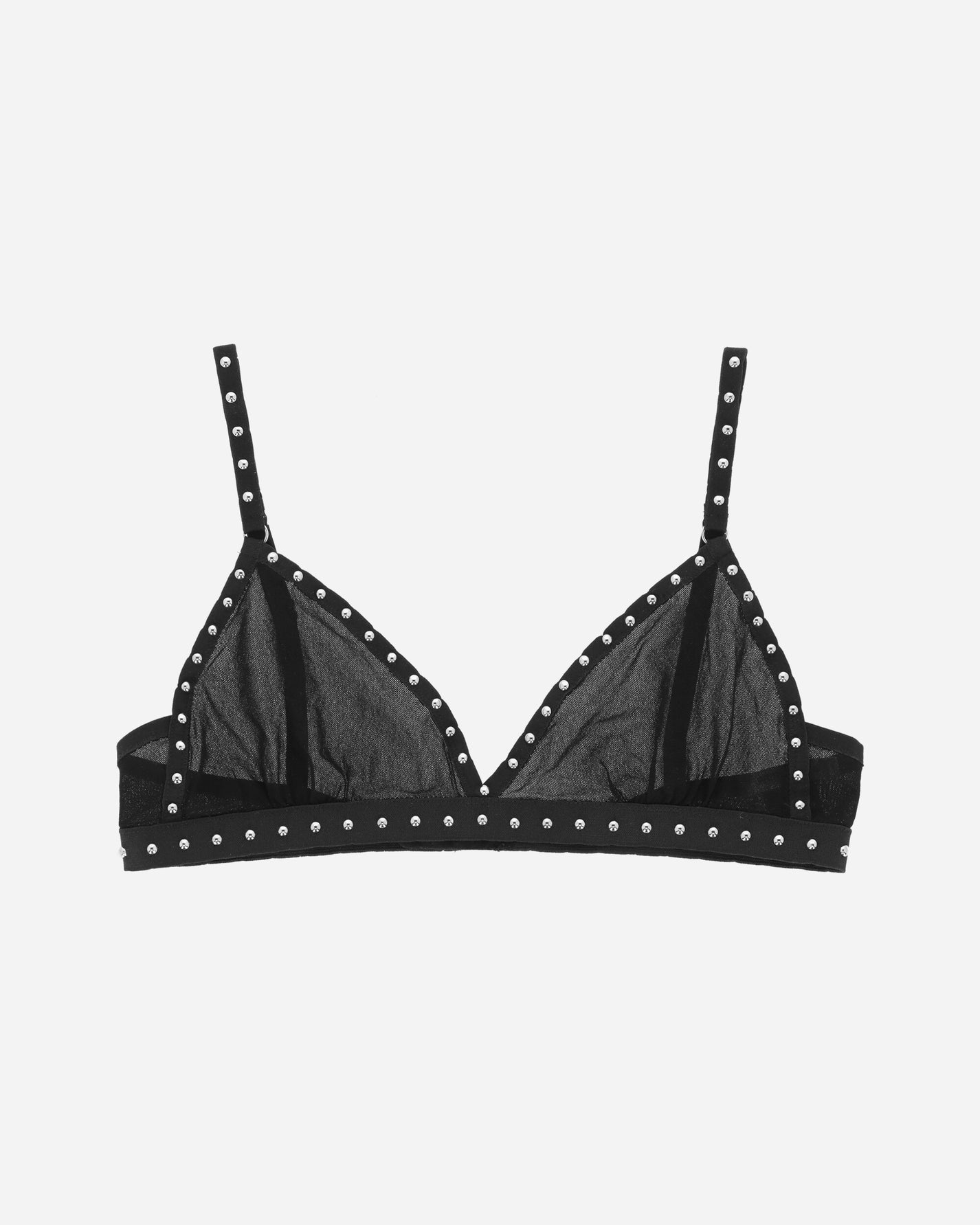 Priscavera Wmns Studded Bra Black Underwear Bras 008025-117 BK