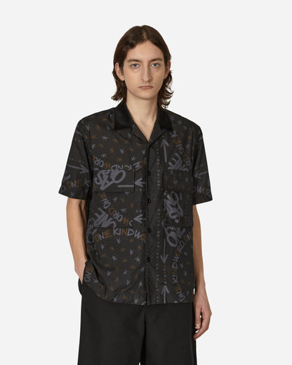 Sacai Eric Haze / Bandana Print Shirt Black Shirts Shortsleeve Shirt 23-02980M 001