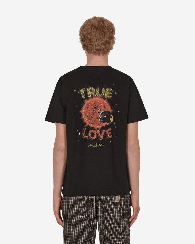 Sky High Farm True Love Tshirt Knit Black T-Shirts Shortsleeve SHF01T001 1