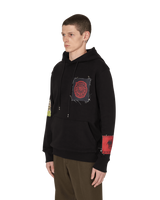 Slam Jam CCCP FEDELI ALLA LINEA - HOODED SWEATSHIRT WITH PATCHES BLACK Sweatshirts Hooded SJAUSW01JY02 BLK001