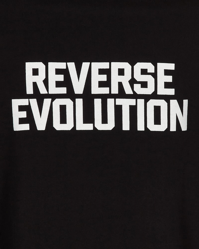 Slam Jam Devo Reverse Evolution Hoodie Black/Silver Sweatshirts Hoodies BBM0010JY03 BLS001