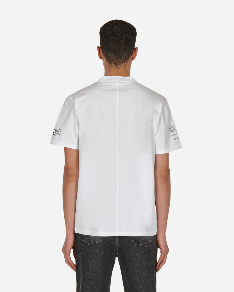 Space Available Inner Connection T Shirt White T-Shirts Shortsleeve SA-ICT002-WHT WHITE