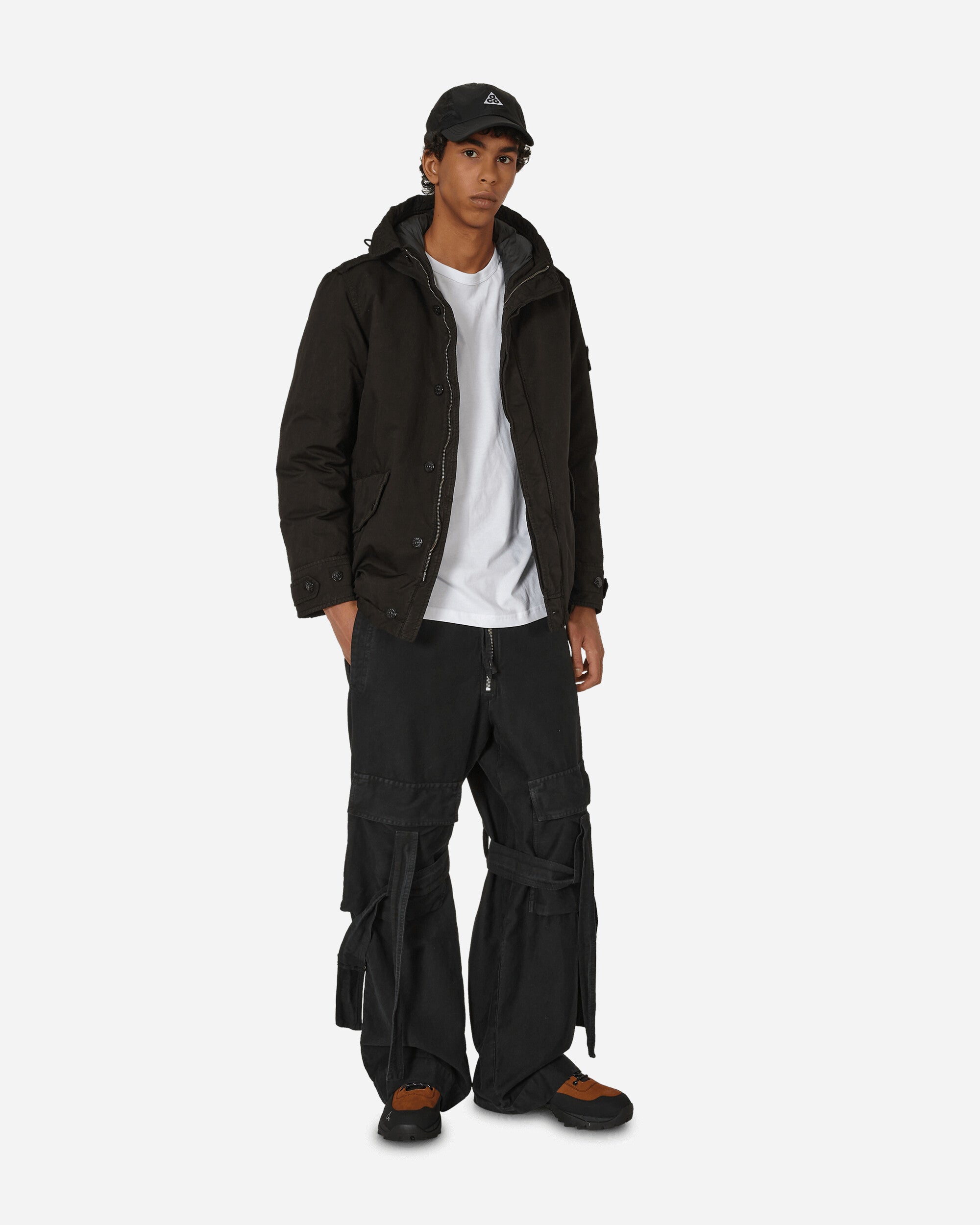 David-TC Down Parka Jacket Black