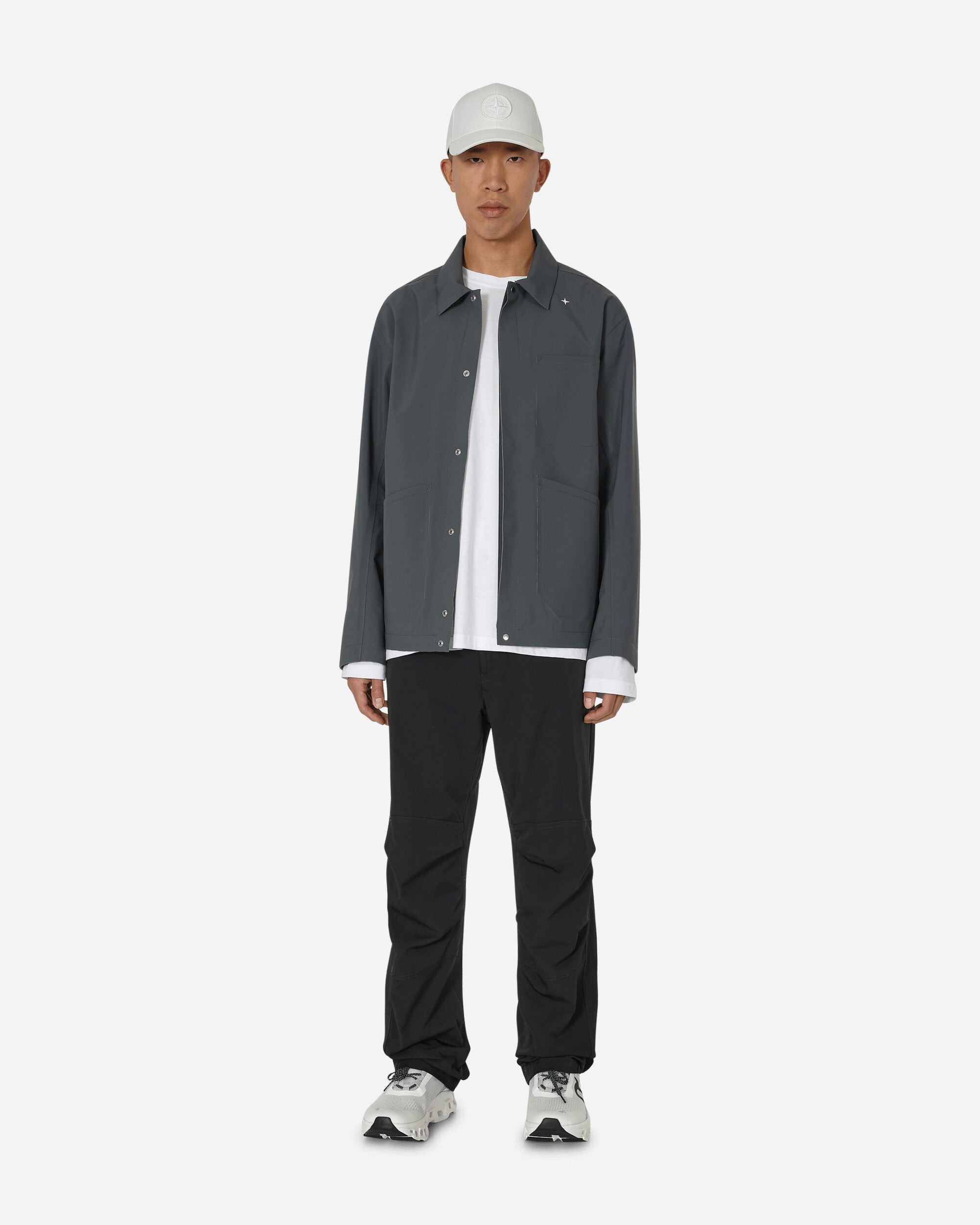 Stellina 3L Nylon Shirt Jacket Grey