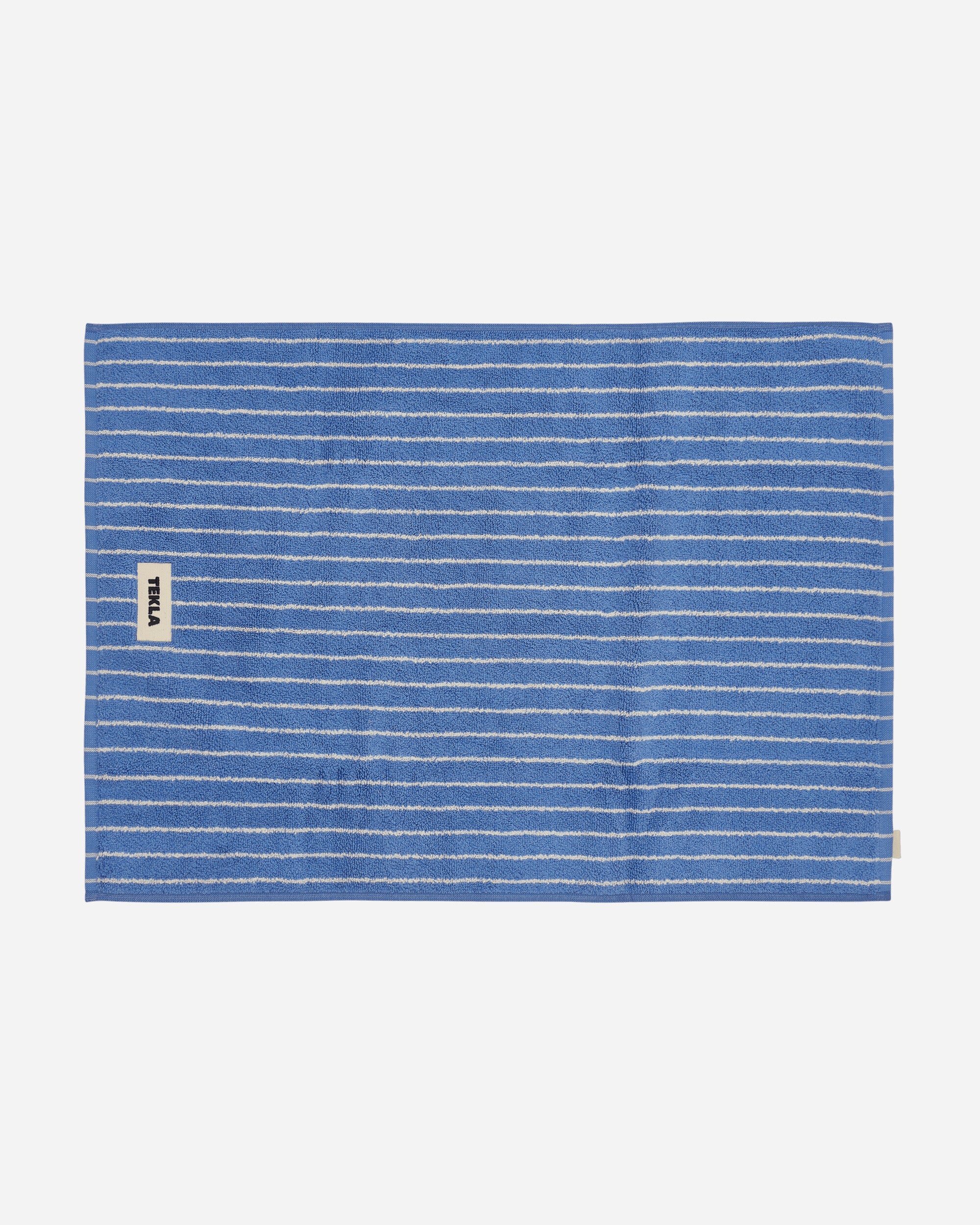 Tekla Bath Mat - Striped 70X50 Clear Blue Stripes Home Decor Design Items BM CLS