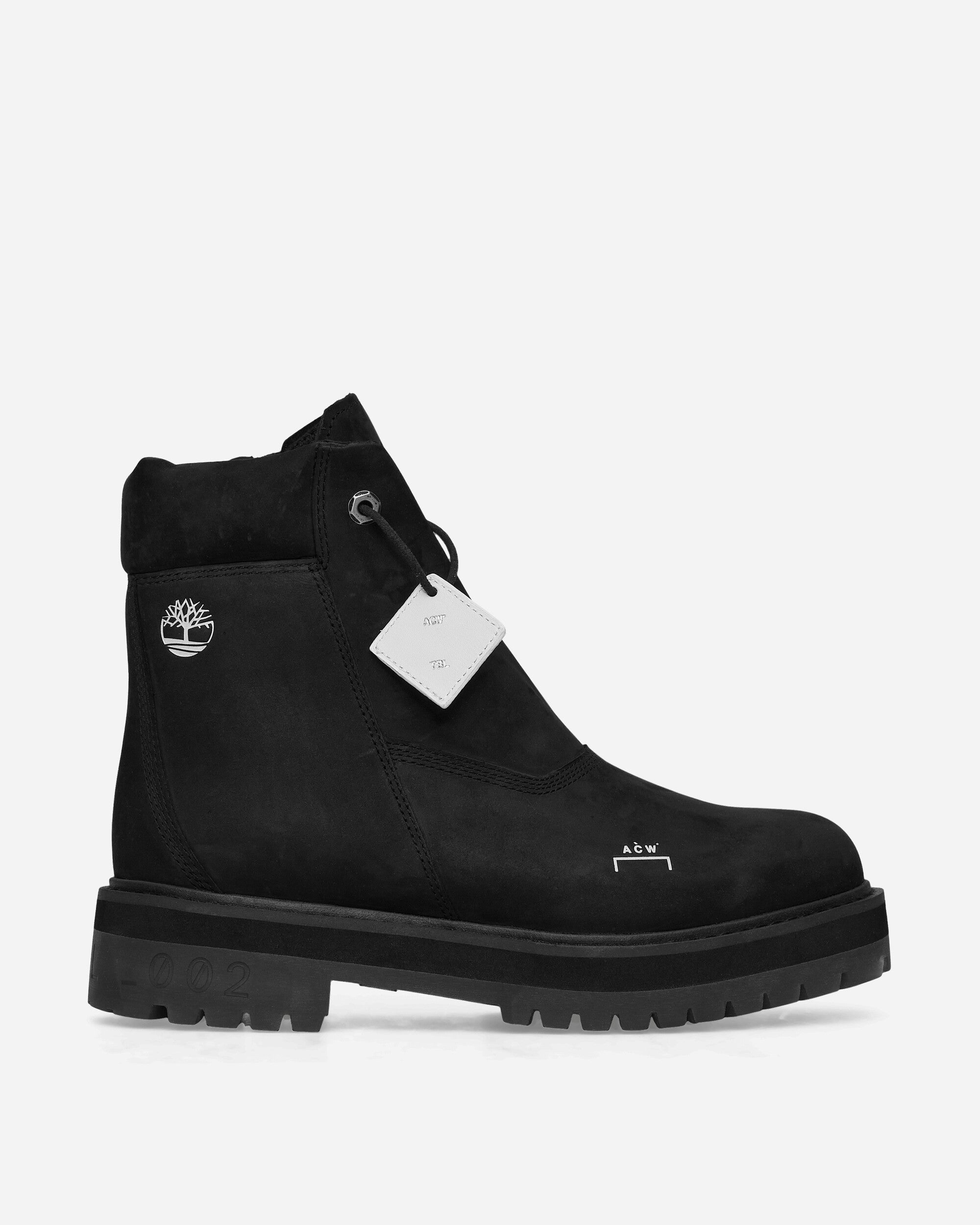 A-COLD-WALL* Future73 6-Inch Zip Boots Black