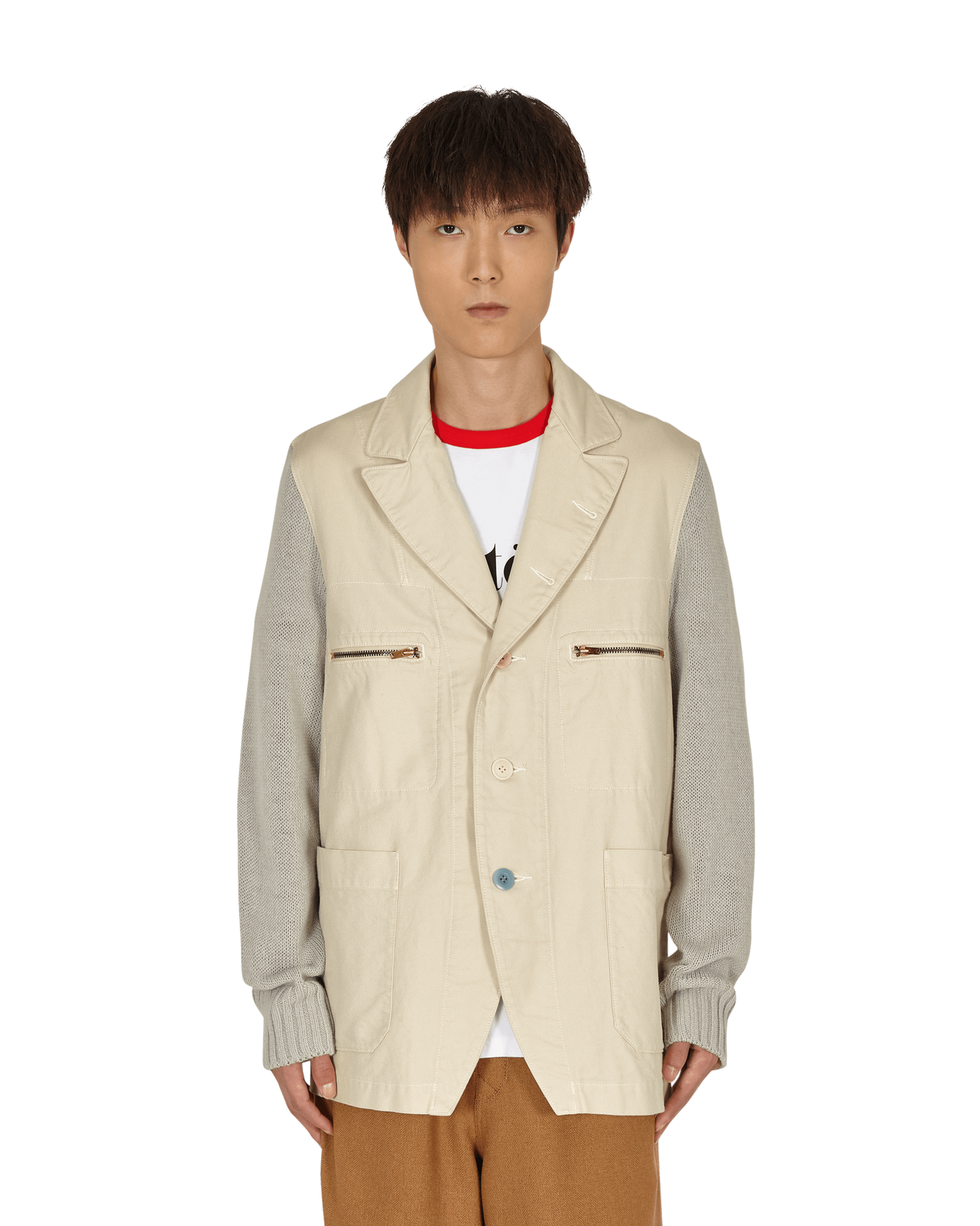 Undercover Blouson Ivory Coats and Jackets Jackets UC1A4105 IVORY