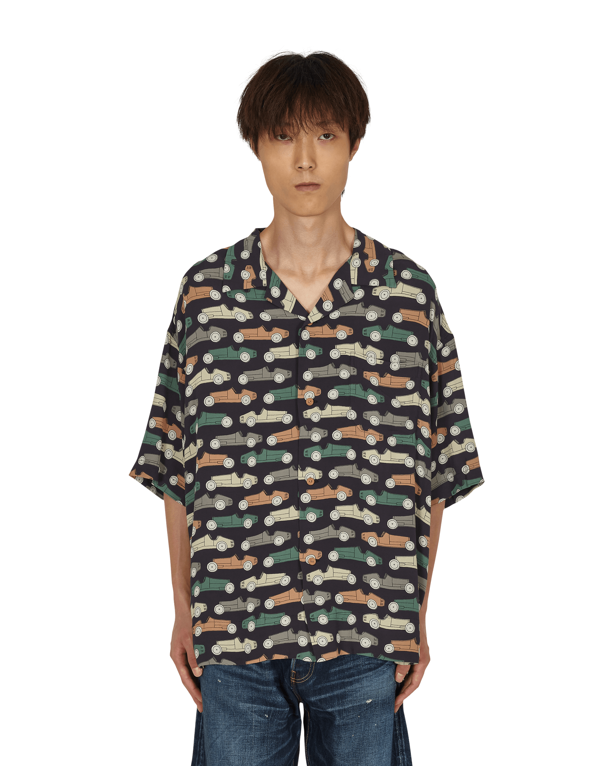 Visvim Caban Wheeler Black T-Shirts Shortsleeve 121205011016 001