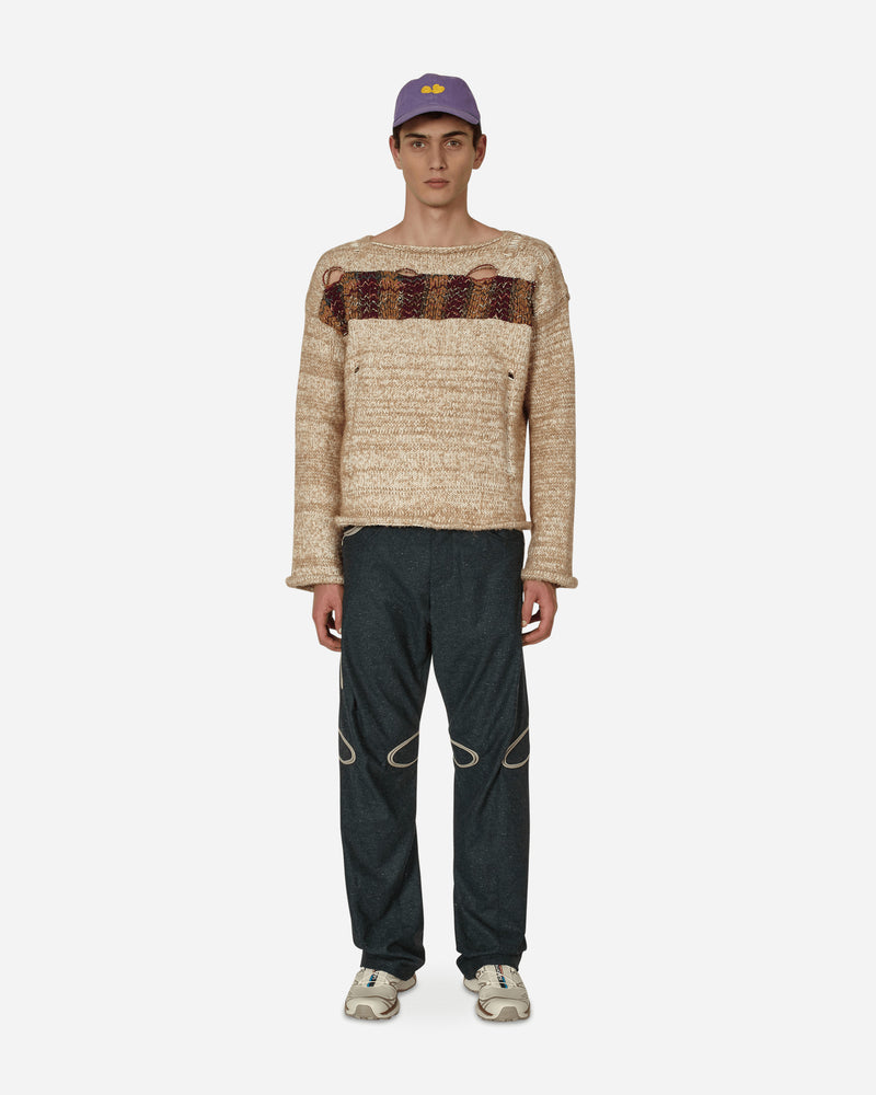 Vitelli Cosmic Rainbow Sweater Beige Knitwears Sweaters OKT-A018 BG