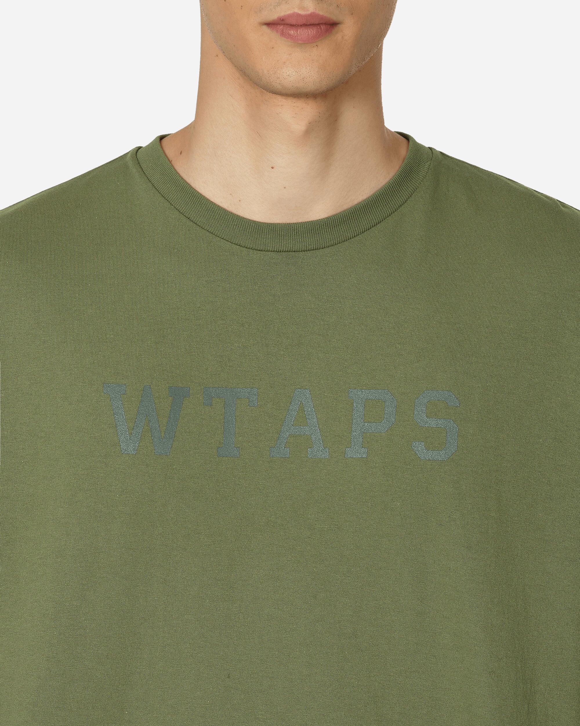 超美品 WTAPS 2023SS COLLEGE SS TEE OLIVE DRAB S - printwise.ie