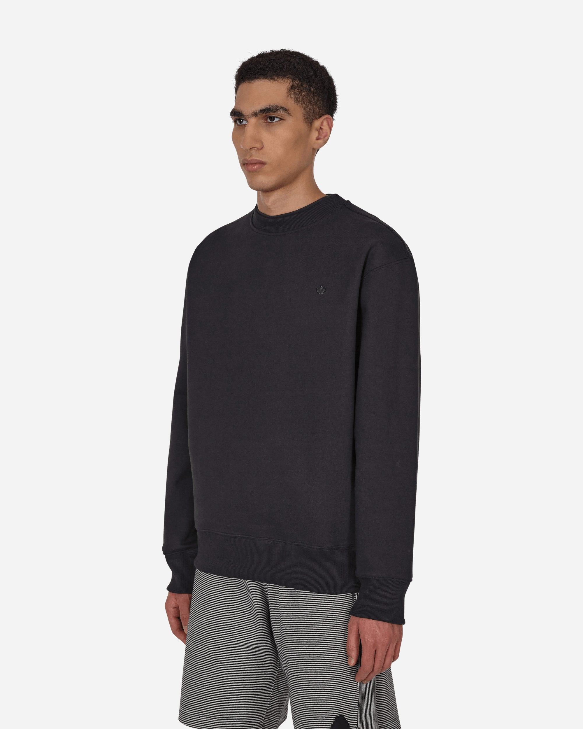 adidas Originals C Crew Black Sweatshirts Crewneck HK0306