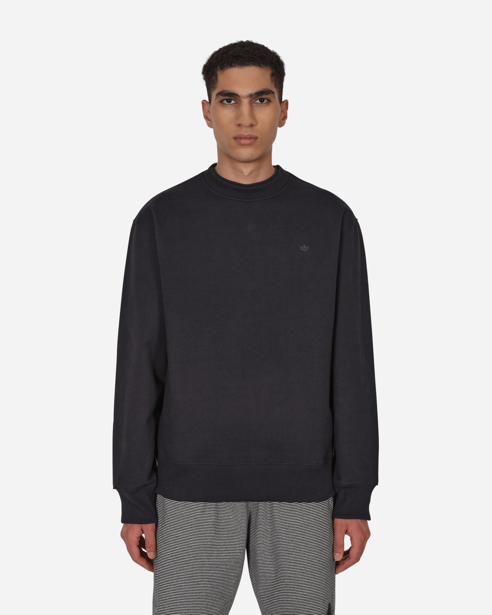adidas Originals C Crew Black Sweatshirts Crewneck HK0306